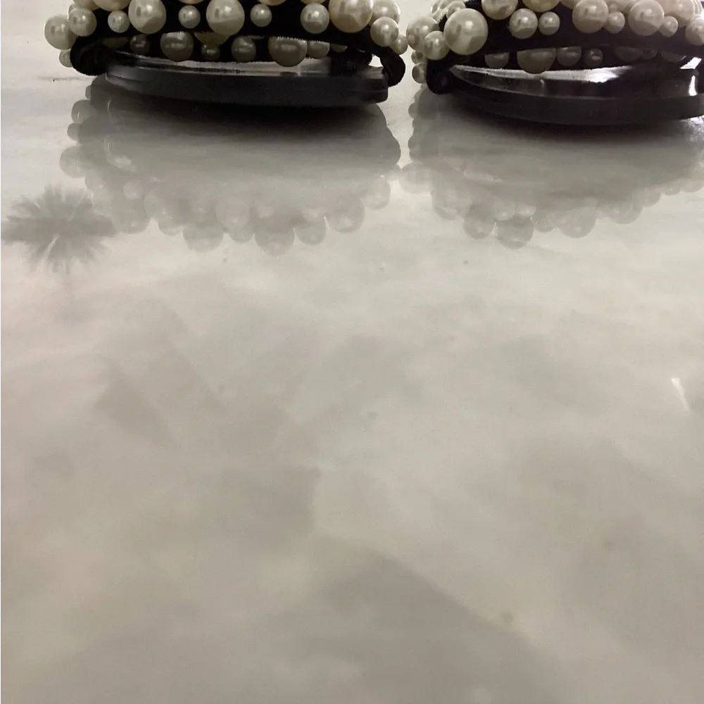 Zara Pearl Sandals - Picture 3 of 5